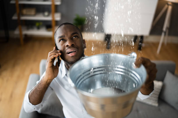 Water damage restoration process in Ahtanum, WA